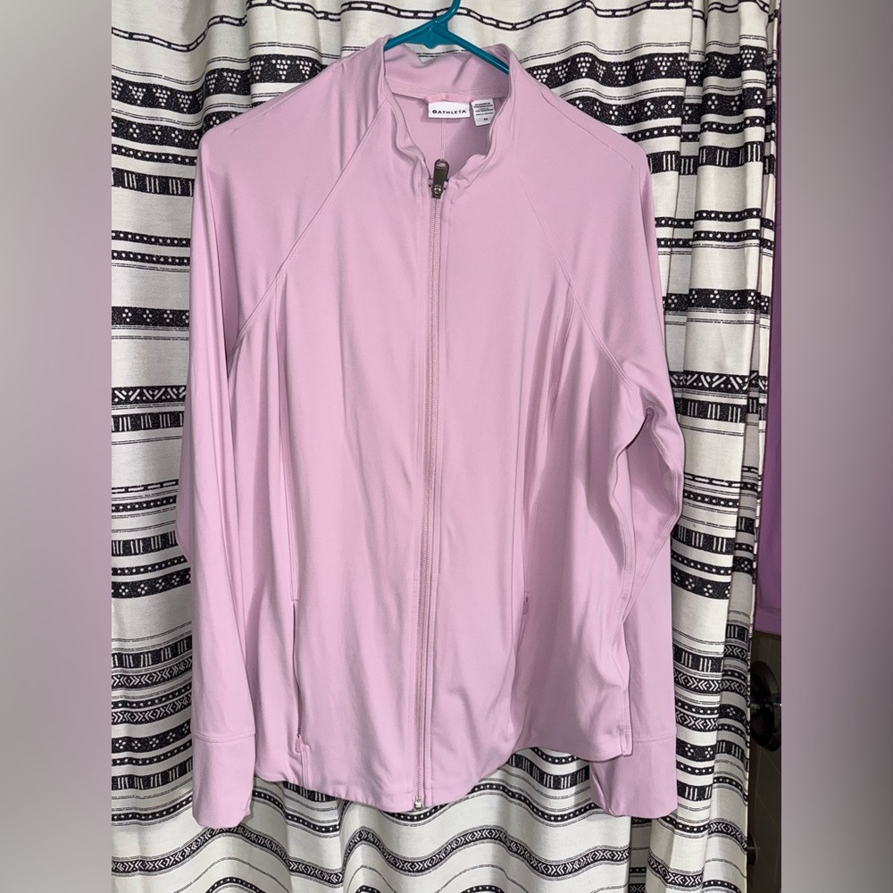 Athleta Women's Pink salutation jacket